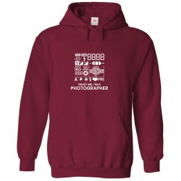 Trust Me, I'm a Photographer Classic Unisex Kids and Adults Pullover Hoodie For Camera Lovers